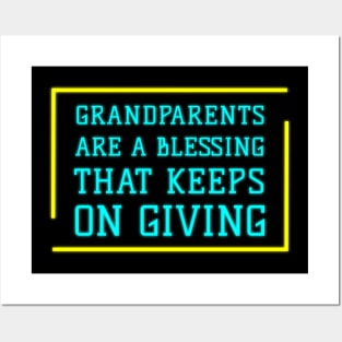 Eternal Blessings: Grandparents-Inspired Posters and Art